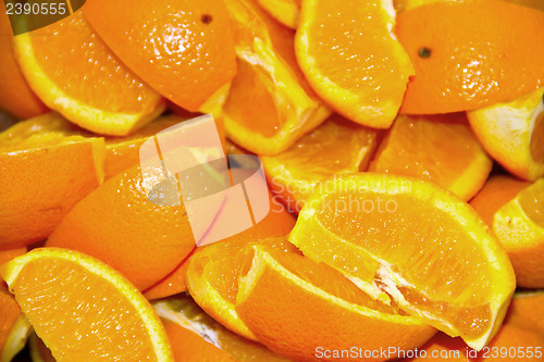 Image of Oranges close up