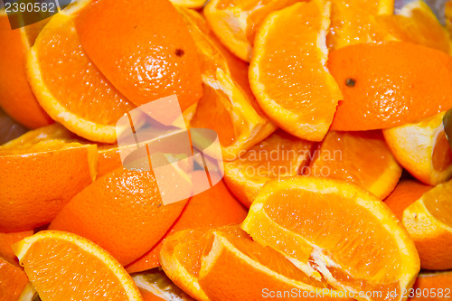 Image of Oranges close up