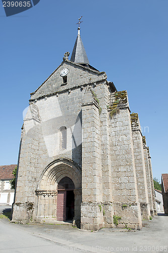 Image of church of Jouillat