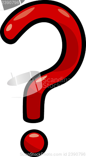 Image of question mark clip art cartoon illustration