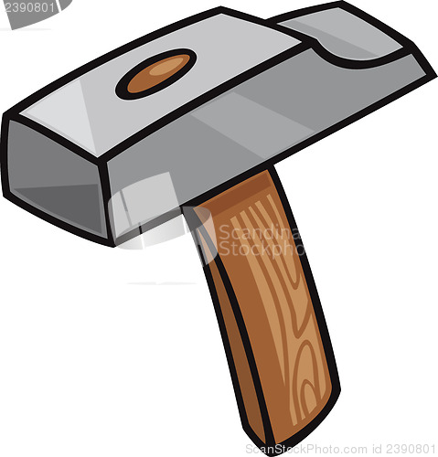 Image of hammer clip art cartoon illustration