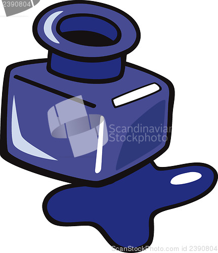 Image of ink clip art cartoon illustration