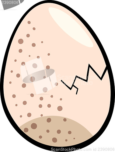 Image of egg clip art cartoon illustration