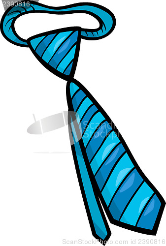 Image of necktie clip art cartoon illustration