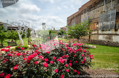 Image of street scenes in gastonia north carolina usa