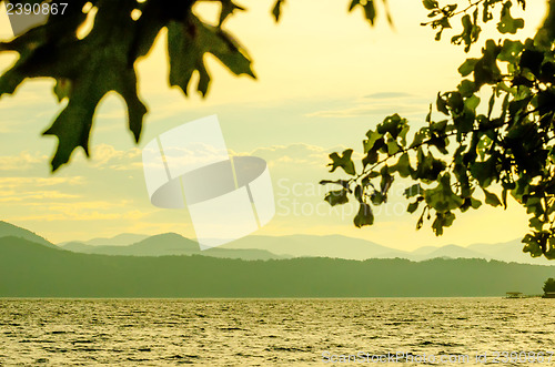 Image of scenery around lake jocasse gorge