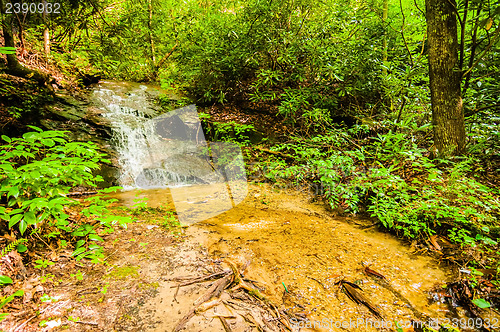 Image of beautiful watrefalls in upstate south carolina