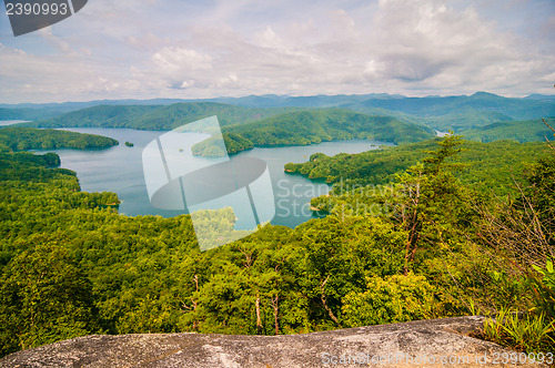 Image of South Carolina Lake Jocassee Gorges Upstate Mountain  