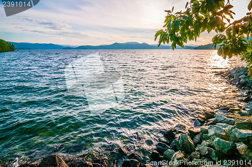 Image of scenery around lake jocasse gorge