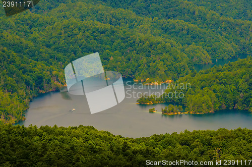 Image of South Carolina Lake Jocassee Gorges Upstate Mountain  