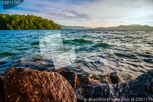 Image of scenery around lake jocasse gorge