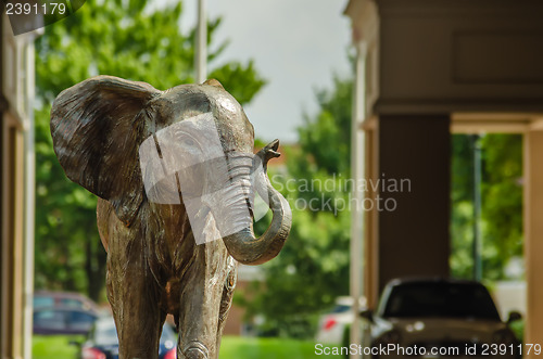 Image of elephant statue