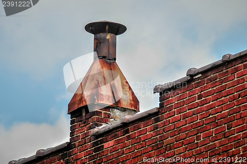 Image of rusty chimney