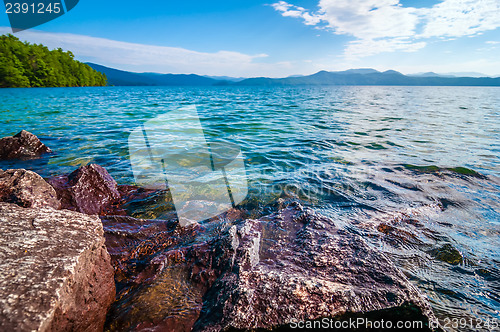 Image of scenery around lake jocasse gorge