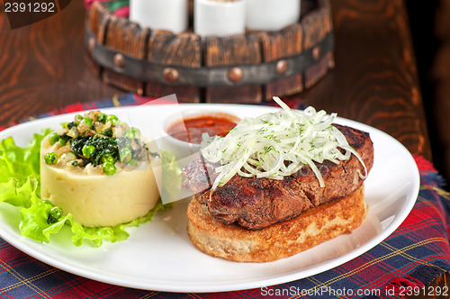 Image of Gourmet steak meat