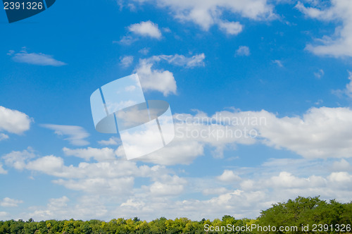 Image of blue sky