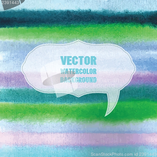 Image of Watercolor vector background with place for your text.