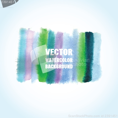 Image of Watercolor vector background with place for your text.