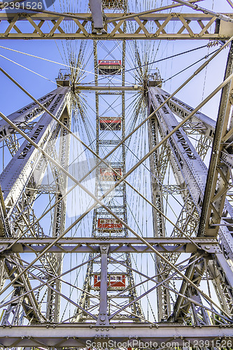 Image of Metal construction ferris wheel Vienna