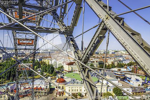 Image of Ferris wheel at the Prater in Vienna