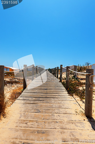 Image of Boardwalk protecting a fragile dune ecosystem