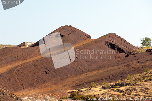 Image of Copper mine tailings