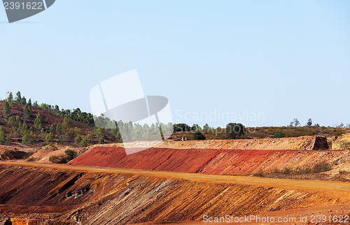 Image of Copper mine tailings