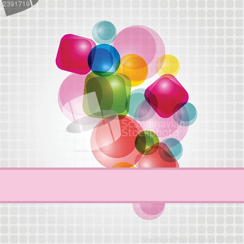 Image of Abstract background.Vector card