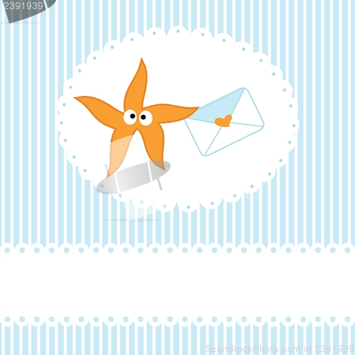 Image of Starfishe icon vector illustration