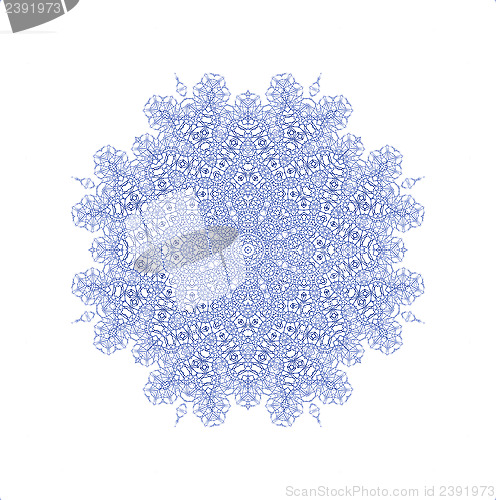 Image of Abstract snowflake