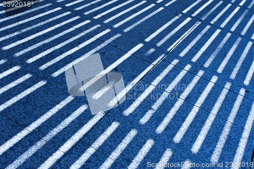 Image of blue shadow