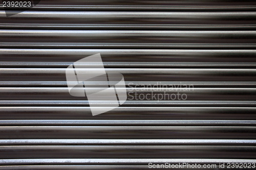 Image of Corrugated metal surface