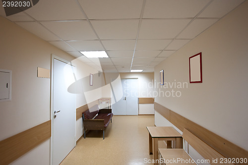 Image of corridor with white doors