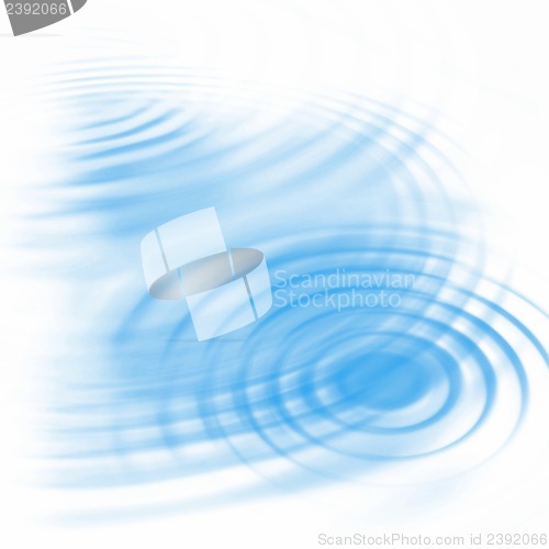 Image of Radial water ripples