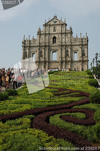 Image of ruins of church macau