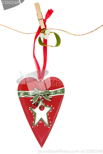 Image of Christmas Heart Decoration