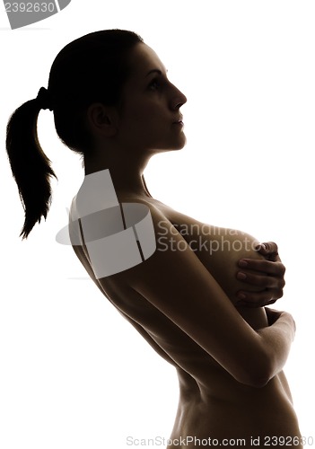Image of figure of a naked woman