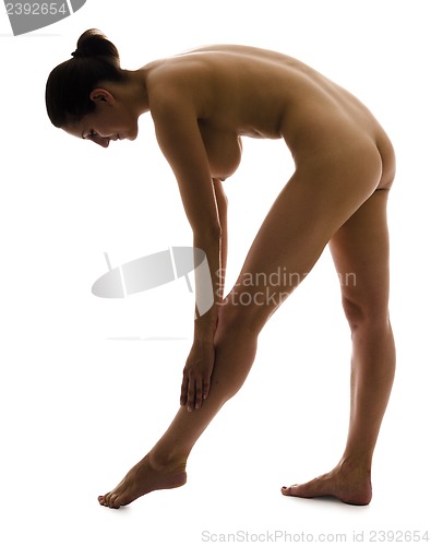 Image of figure of a naked woman