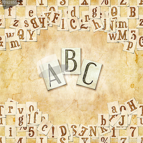 Image of ABC background