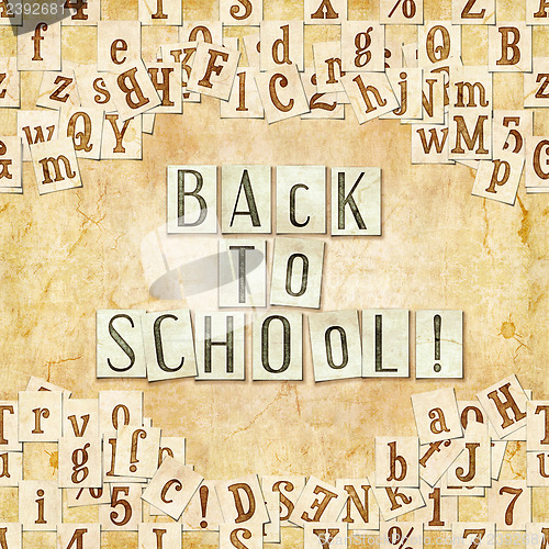 Image of back to school !