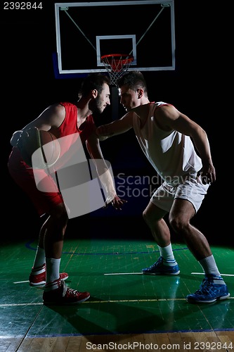 Image of basketball player in action