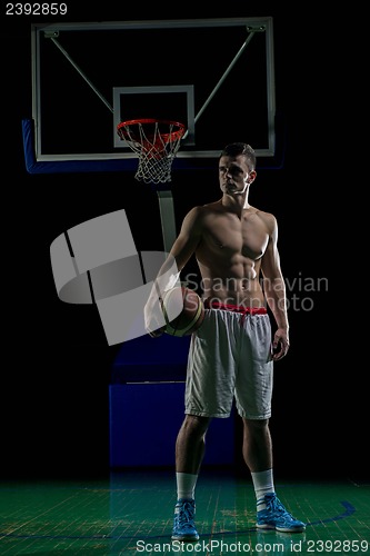 Image of Basketball player portrait