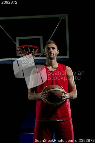 Image of Basketball player portrait