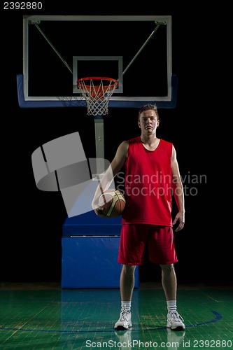 Image of Basketball player portrait