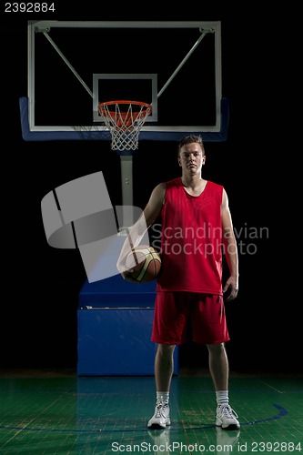 Image of Basketball player portrait