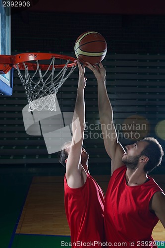 Image of basketball player in action