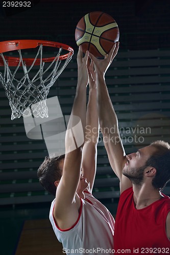 Image of basketball player in action