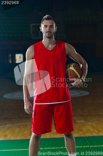 Image of Basketball player portrait