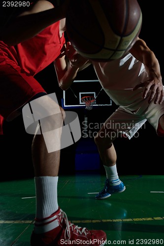 Image of basketball player in action