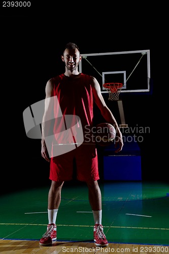 Image of Basketball player portrait